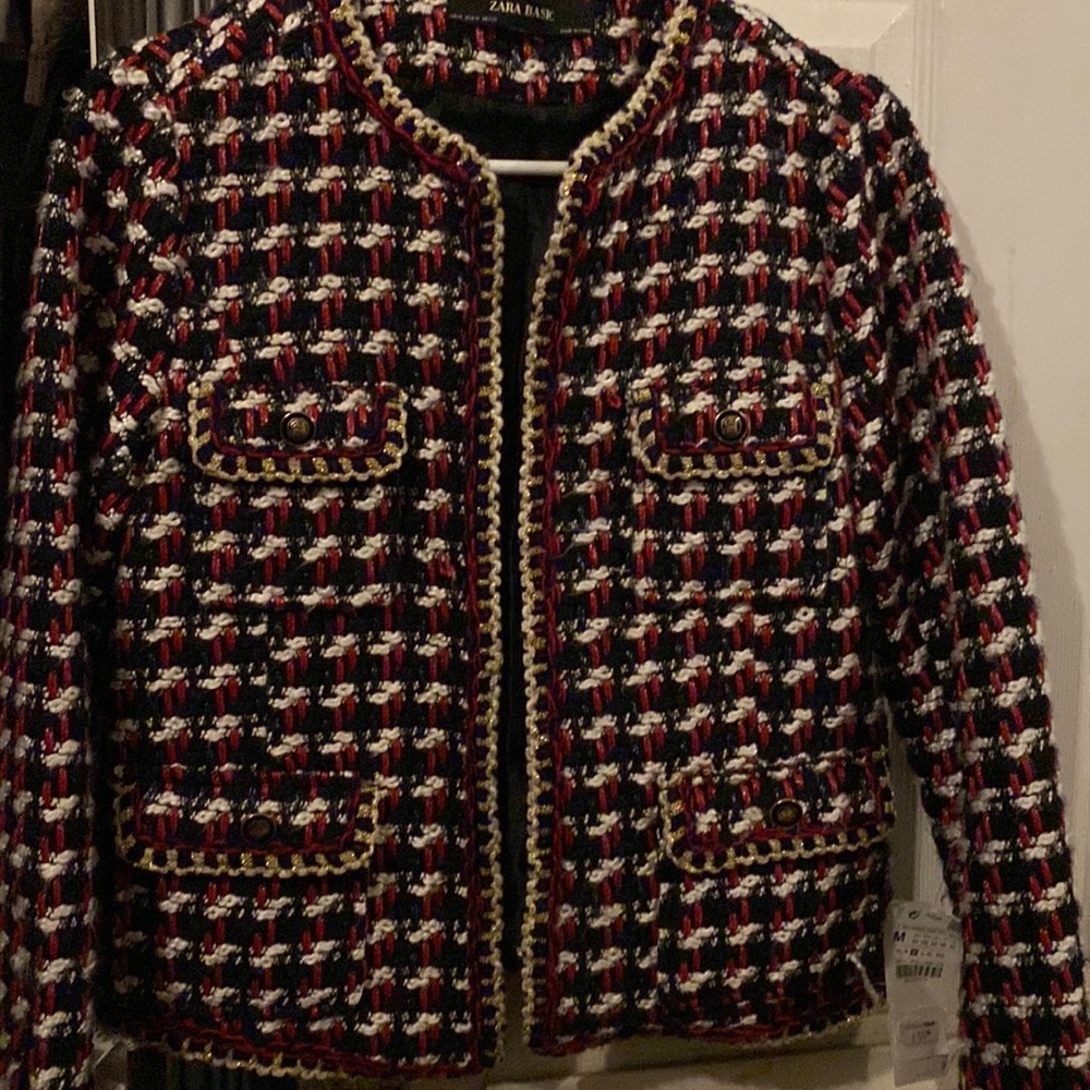 Zara basics blazer